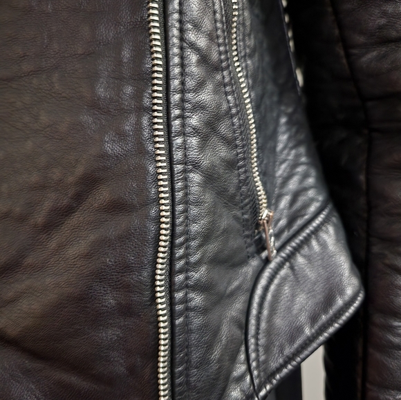 American Eagle faux leather jacket - Picture 8 of 10